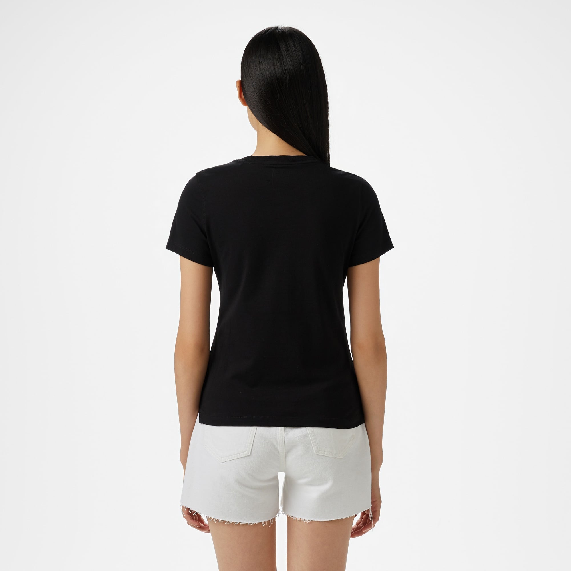 Guess Kadın Siyah T-Shirt