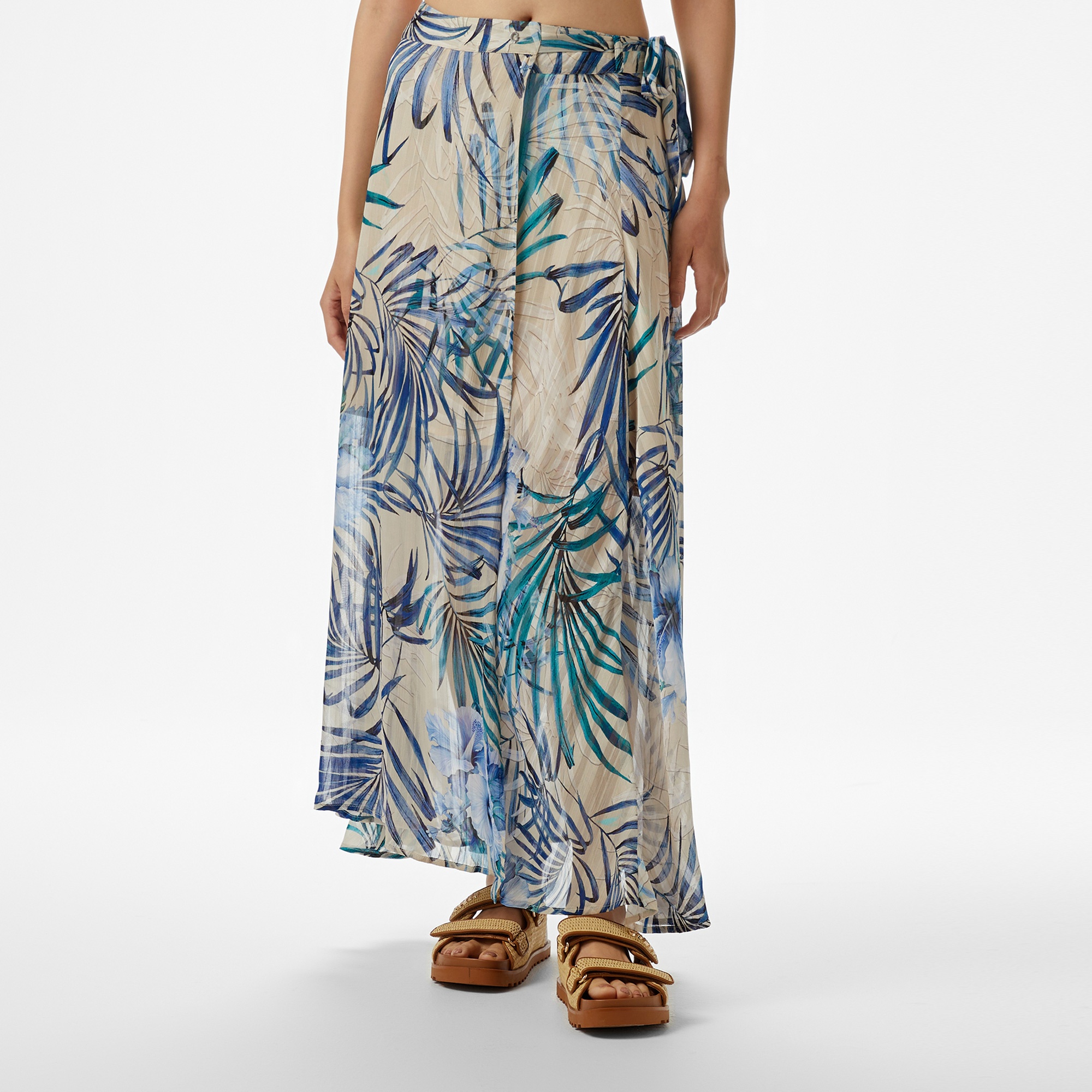 Guess New Romana Skirt  Kadın Renkli Etek