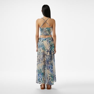  Guess New Romana Skirt  Kadın Renkli Etek