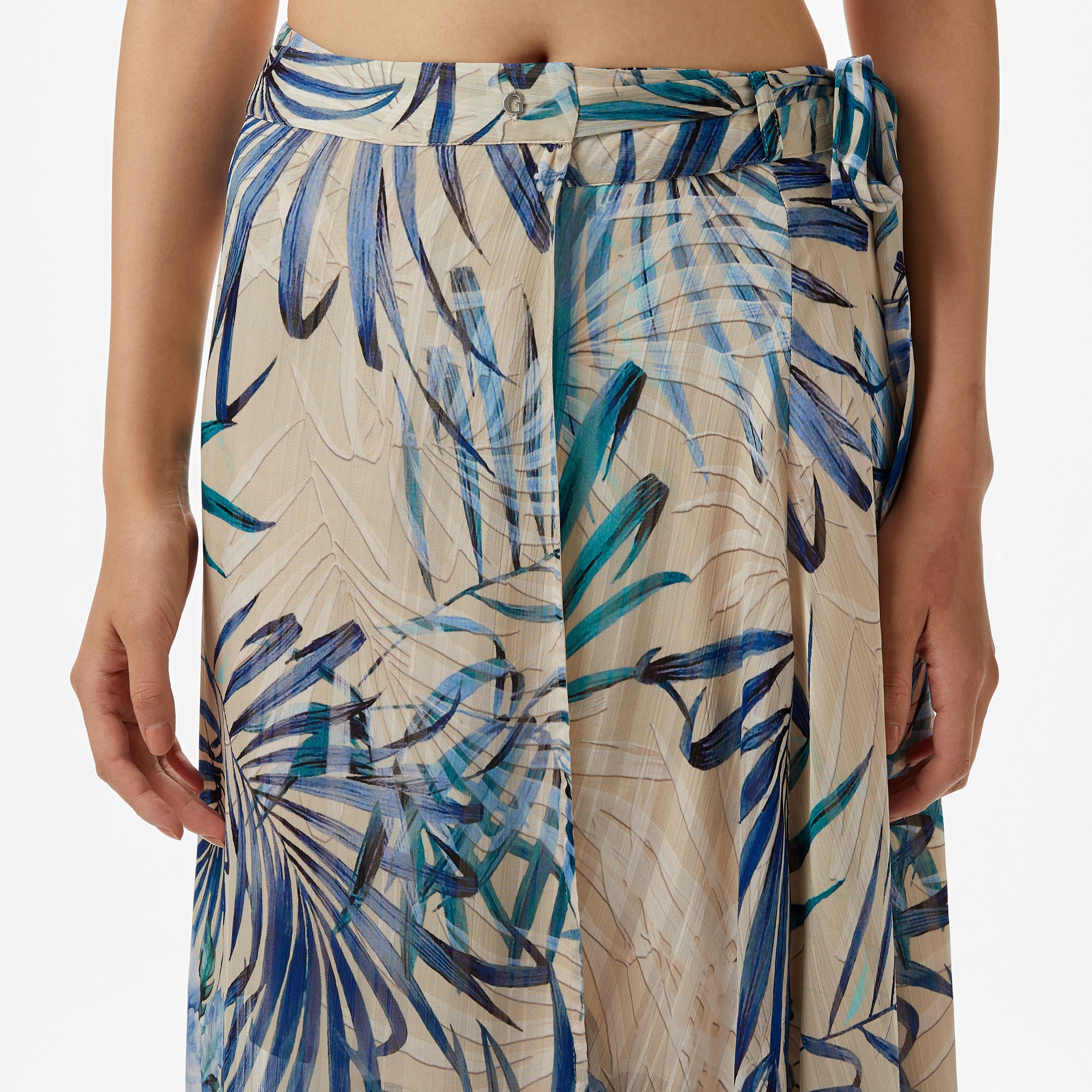 Guess New Romana Skirt  Kadın Renkli Etek