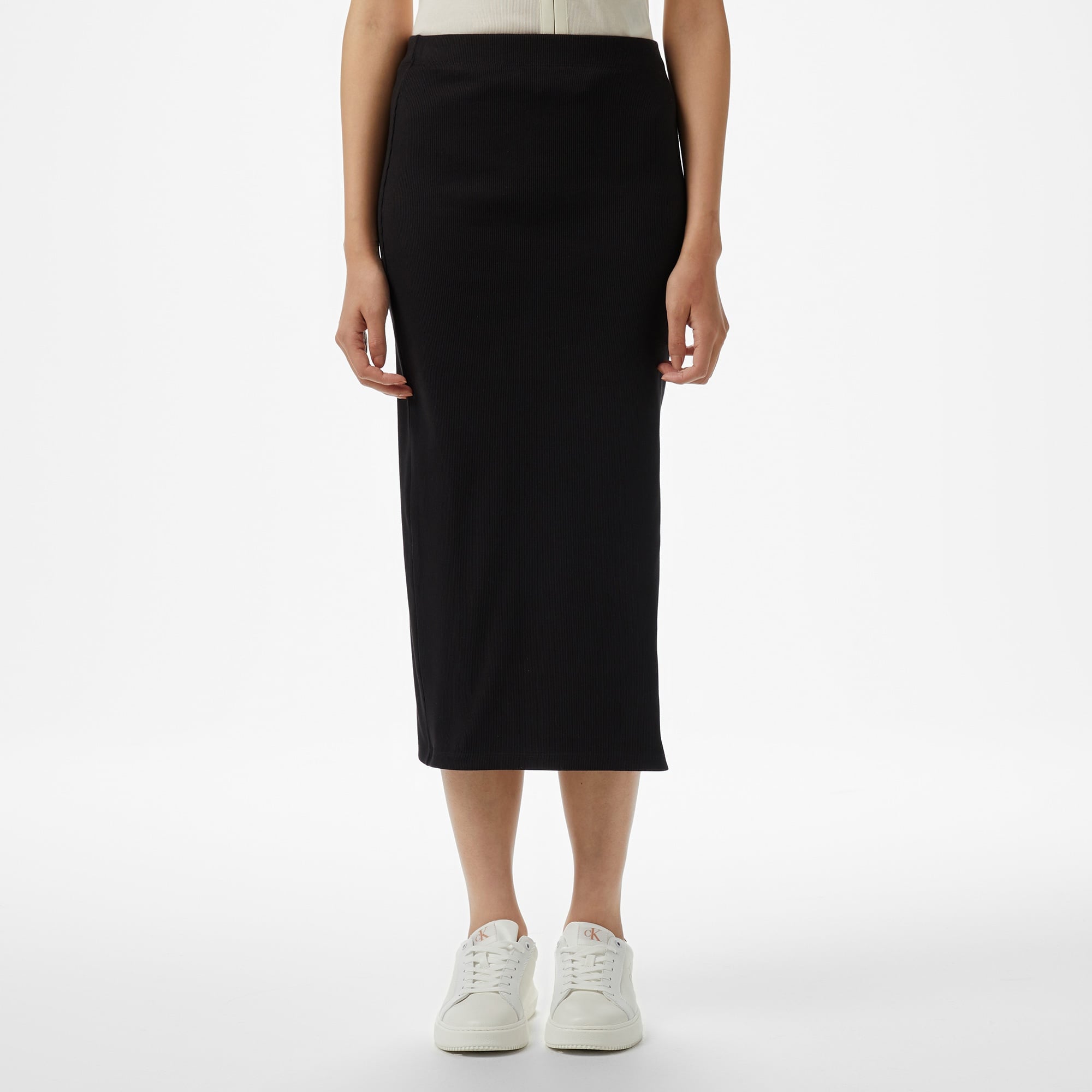 Calvin Klein Kadın Siyah Etek