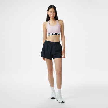  Under Armour Hg Mid nded Kadın Pembe Antrenman Bra