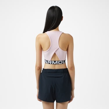  Under Armour Heatgear Rib Kadın Pembe Antrenman Atlet