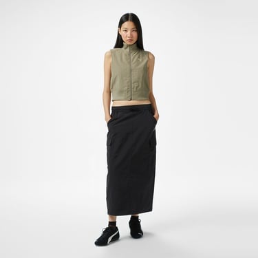  Puma Dare To Full-Zip Vest Kadın Kahverengi Eşofman Üstü