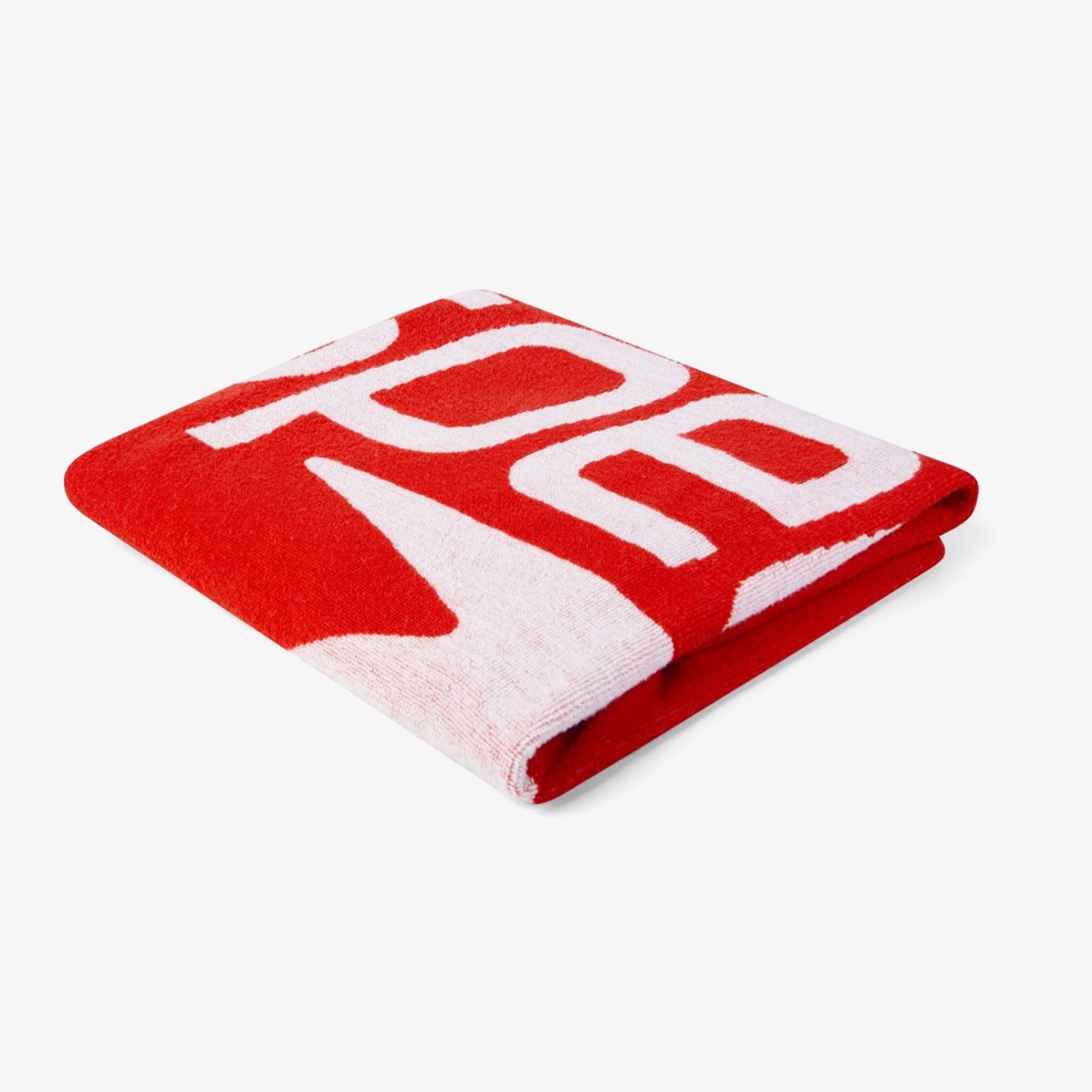 Speedo Logo Towel Au Unisex Kırmızı Havlu