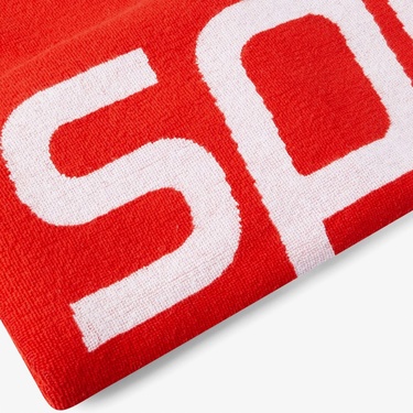  Speedo Logo Towel Au Unisex Kırmızı Havlu