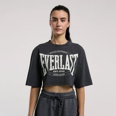  Everlast Everlast Authentic Boxing Kadın Gri T-Shirt