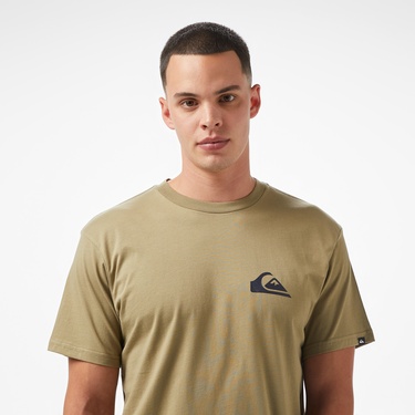  Quiksilver EV Mini Logo SS Erkek Haki T-Shirt