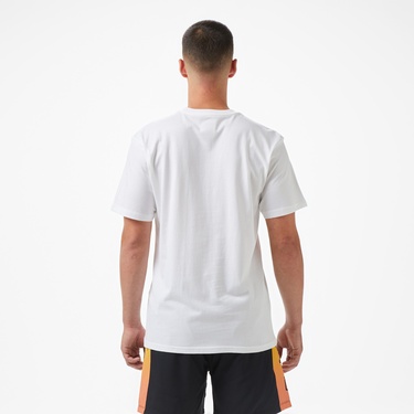  Quiksilver EV Mini Logo SS Erkek Beyaz T-Shirt