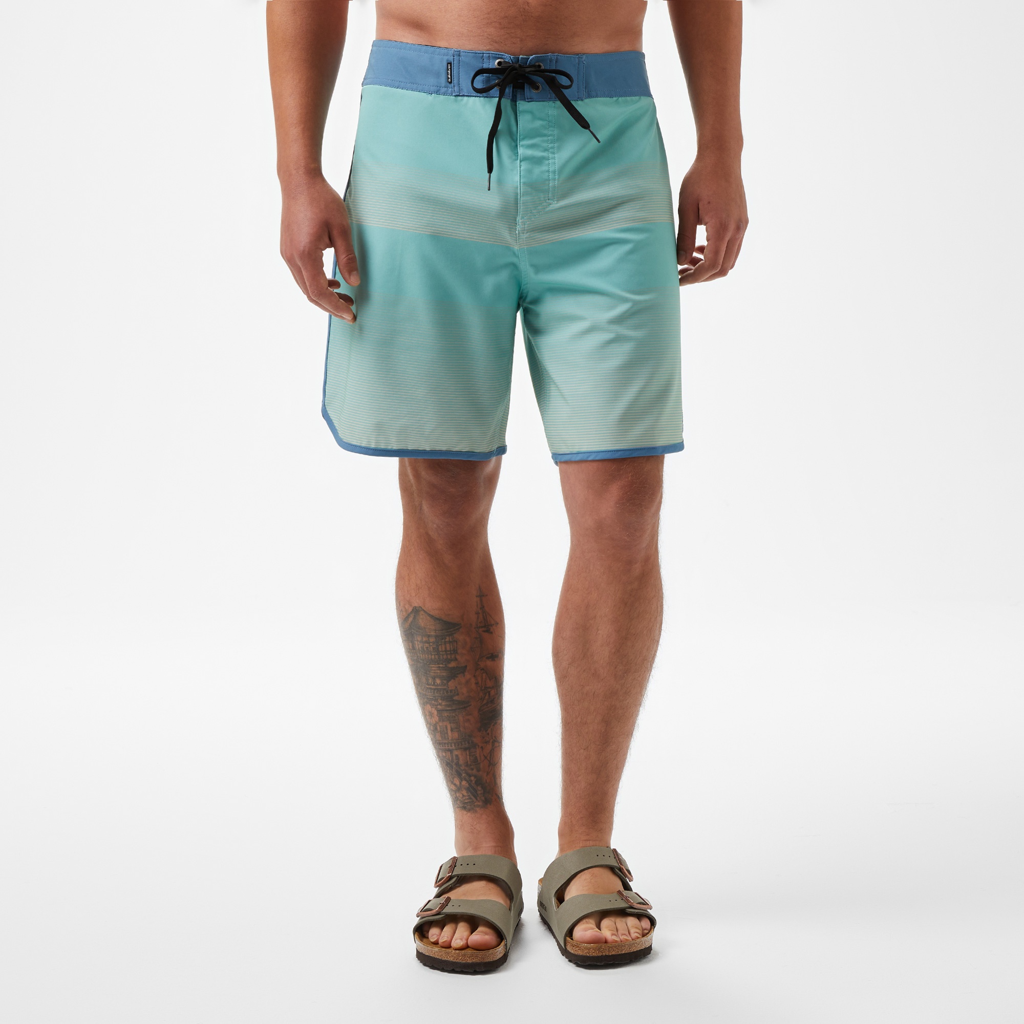 Quiksilver Surfsilk Scallop 18 Erkek Mavi Şort