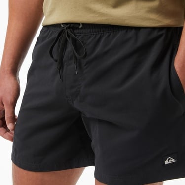  Quiksilver Everyday Solid Volley 15 Erkek Siyah Deniz Şortu