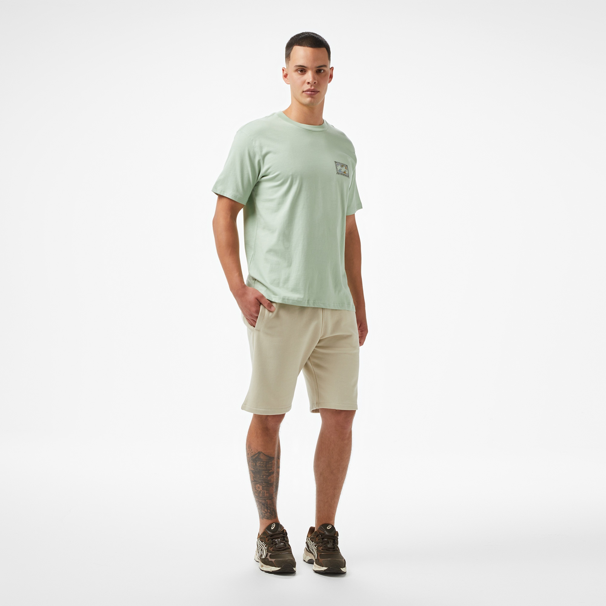 Billabong Twin Peaks Regular Erkek Yeşil T-Shirt