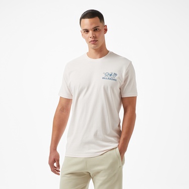  Billabong Roll Premium Erkek Pembe T-Shirt