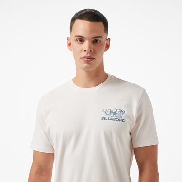  Billabong Roll Premium Erkek Pembe T-Shirt