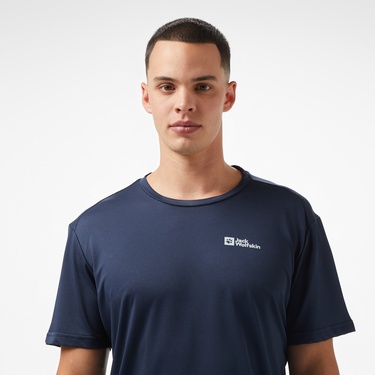  Jack Wolfskin Delgami Erkek Lacivert T-Shirt