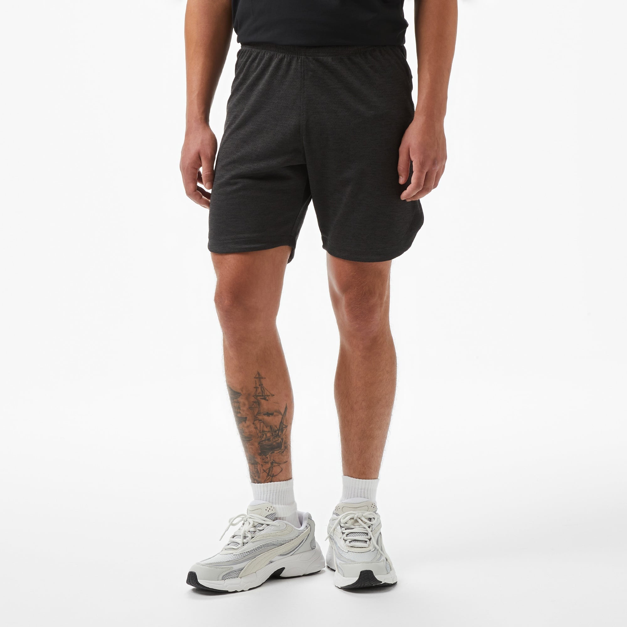 Energetics Tindor Erkek Siyah Antrenman Şort