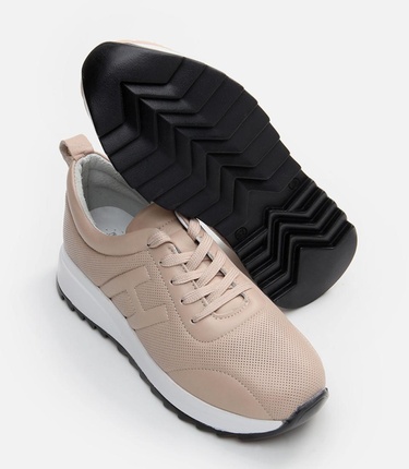  Kadın Deri Vizon Spor Ayakkabı