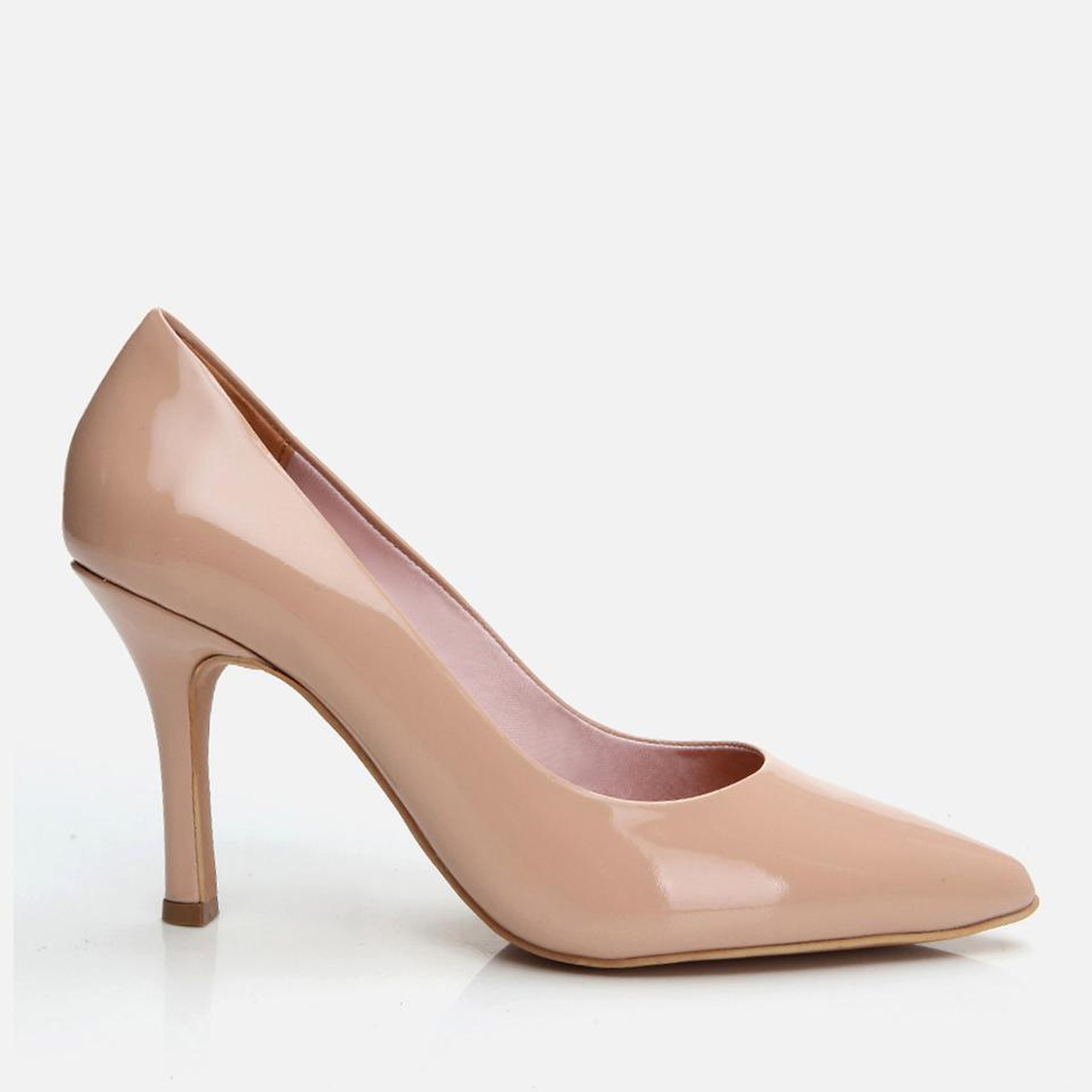 Kadın Deri Bej Stiletto