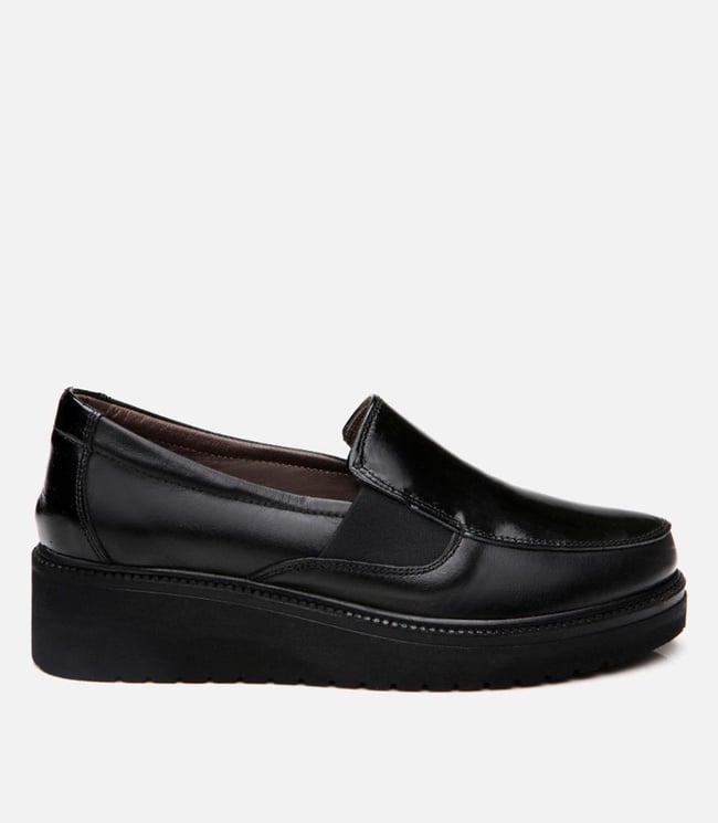  Kadın Deri Siyah Loafer