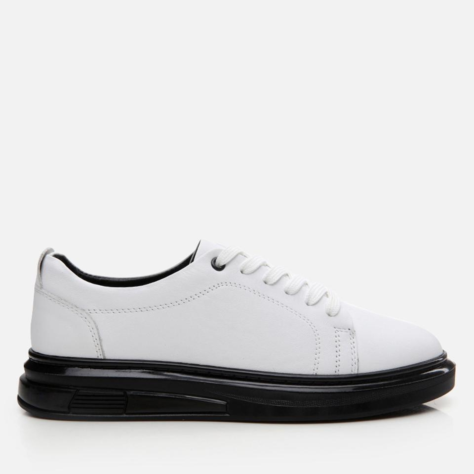 Kadın Deri Beyaz Spor Ayakkabı