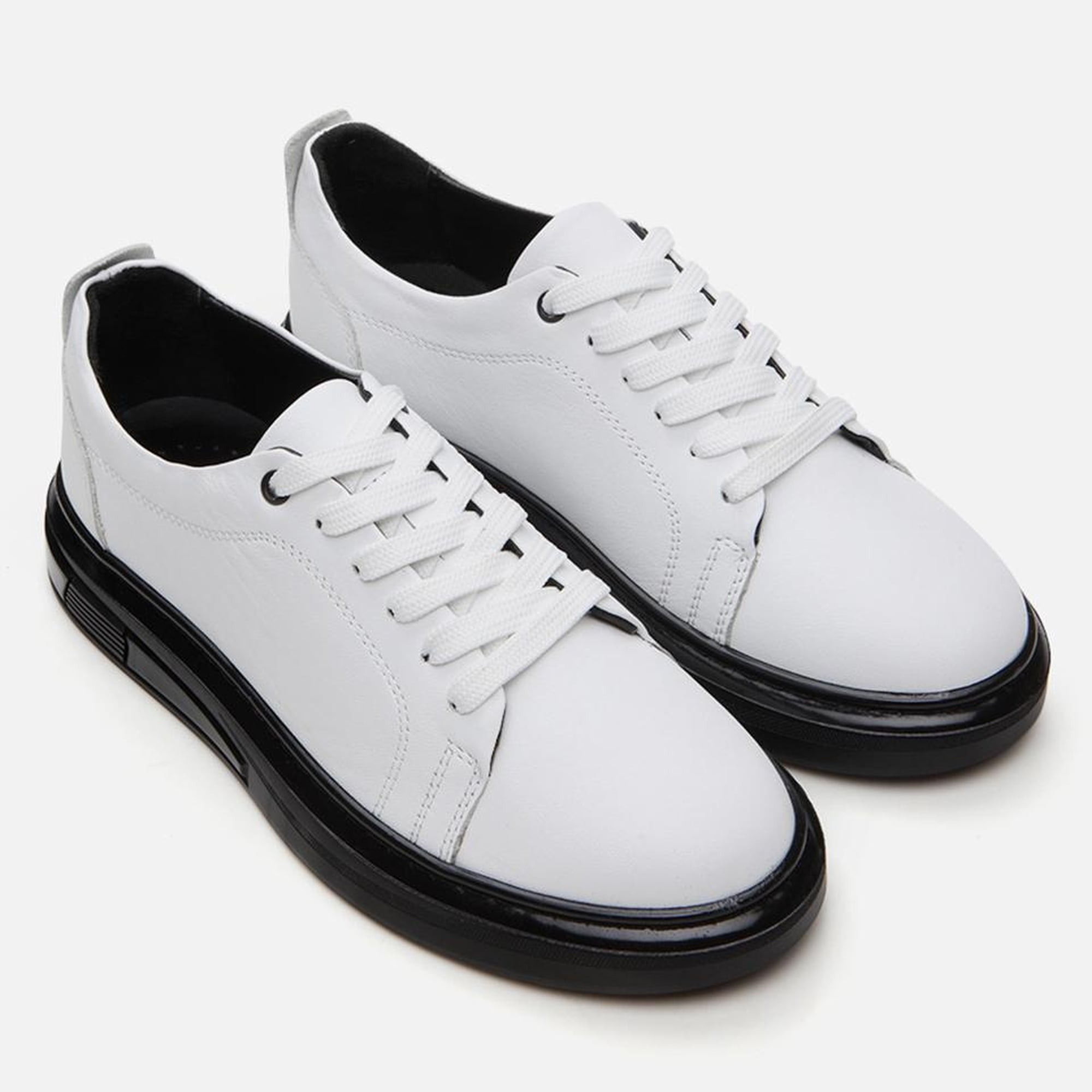 Kadın Deri Beyaz Spor Ayakkabı