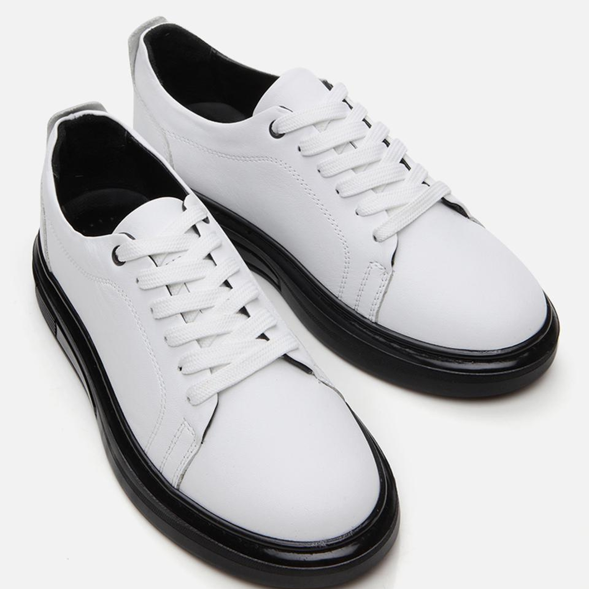 Kadın Deri Beyaz Spor Ayakkabı