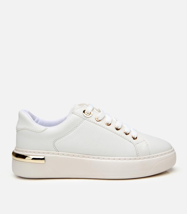  Kadın Beyaz Taban Detaylı Spor Ayakkabı