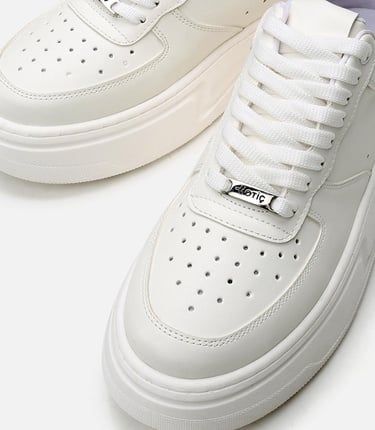  Kadın Ekru Spor Ayakkabı