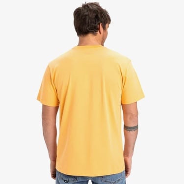  Quiksilver Ev Mini Logo Ss Erkek Sarı T-Shirt