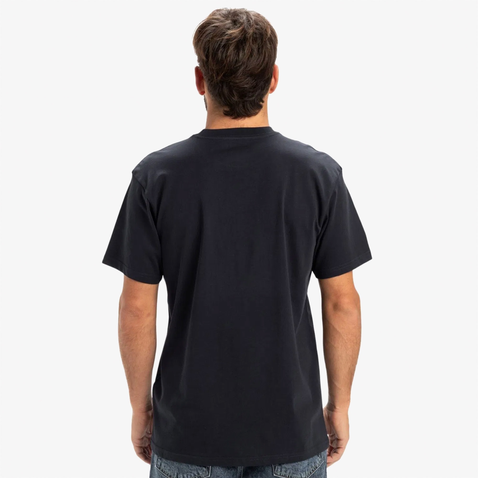 Quiksilver Ev Gradient Box Ss Erkek Siyah T-Shirt