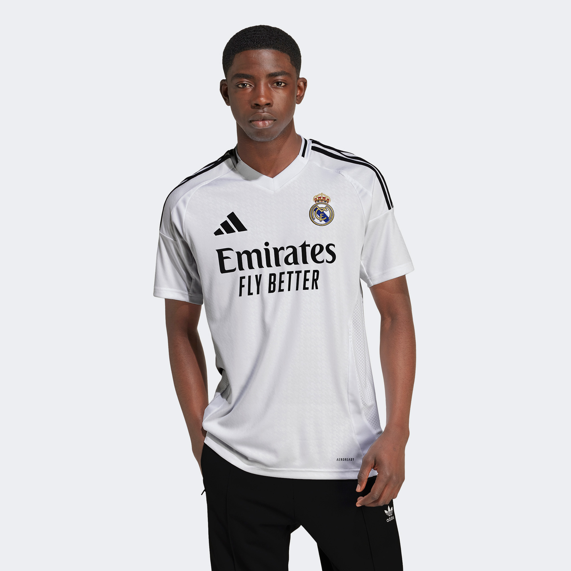  adidas Real Madrid 24/25 Erkek Beyaz Forma