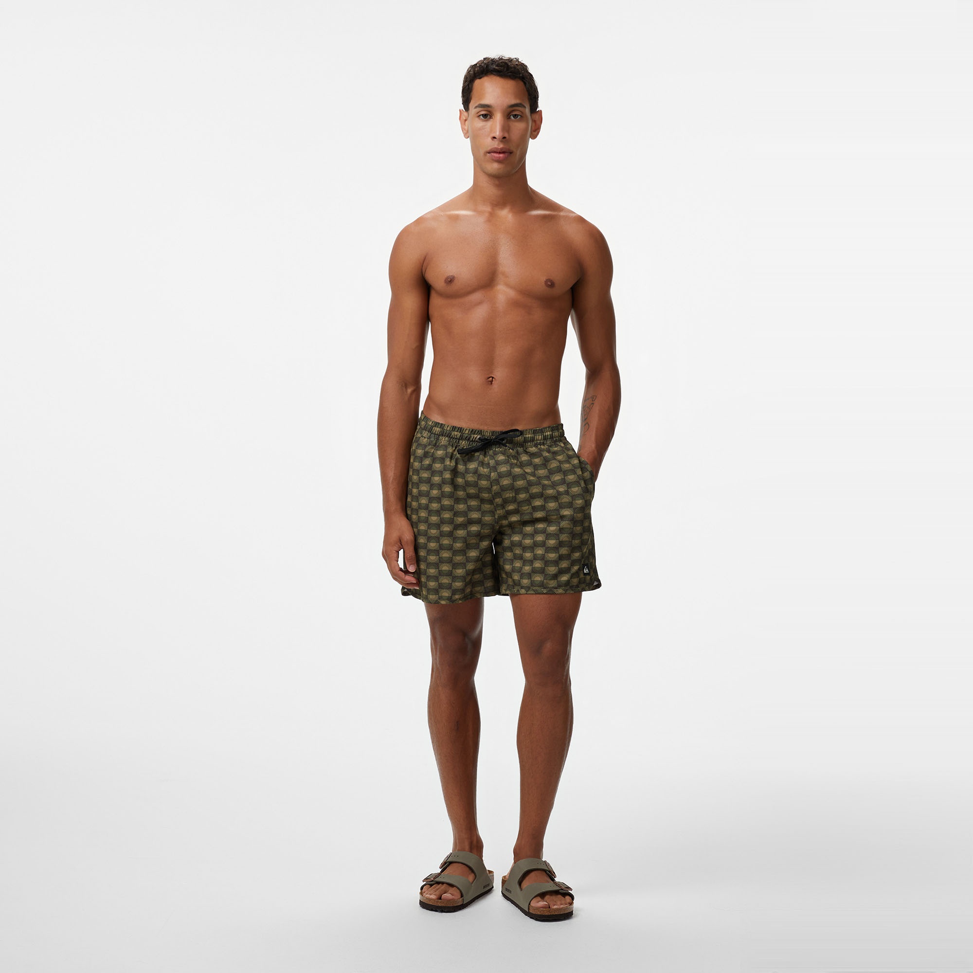 Quiksilver Surfsilk Scallop 16 Erkek Mavi Deniz Şortu