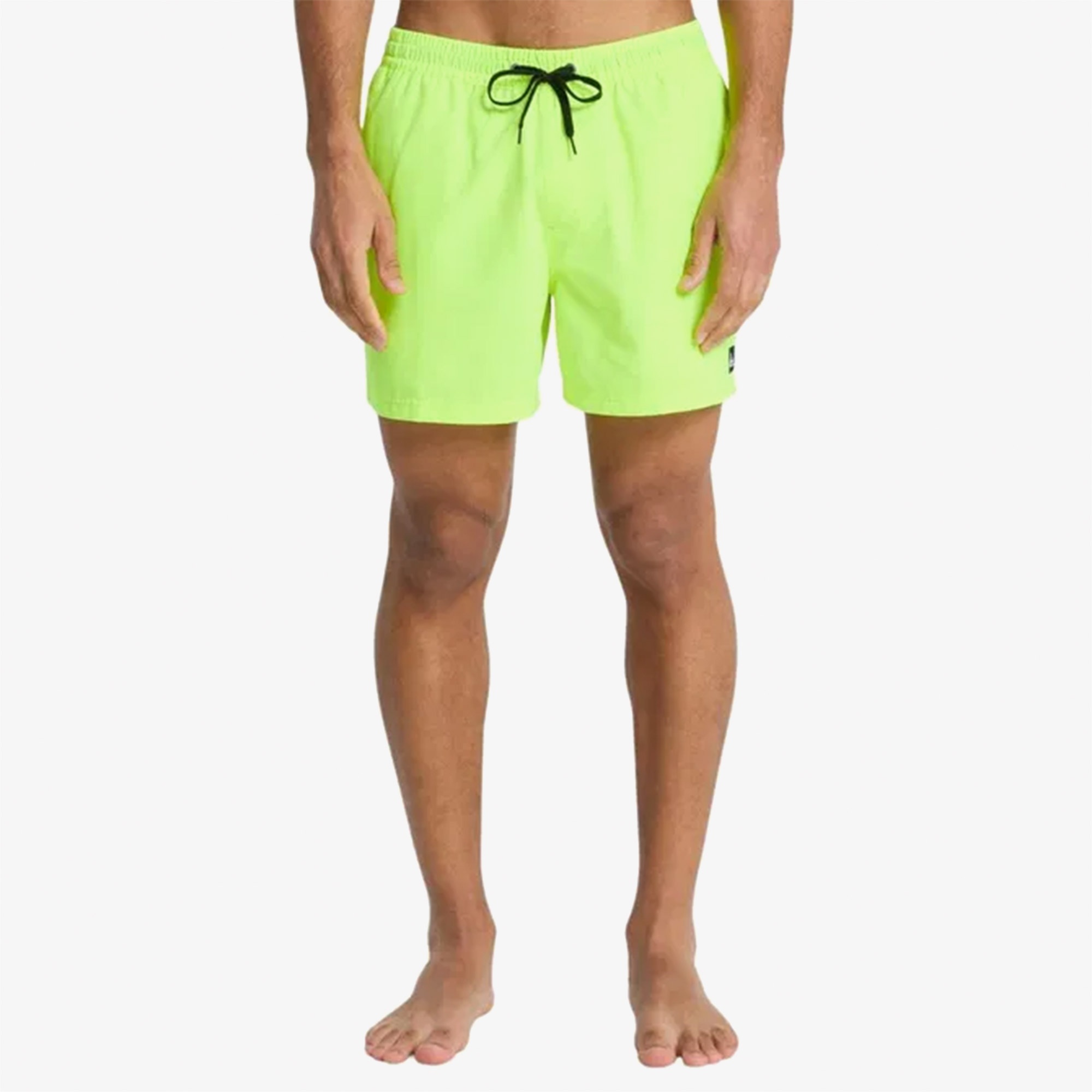 Quiksilver Everyday Solid Volley 15 Erkek Sarı Deniz Şortu