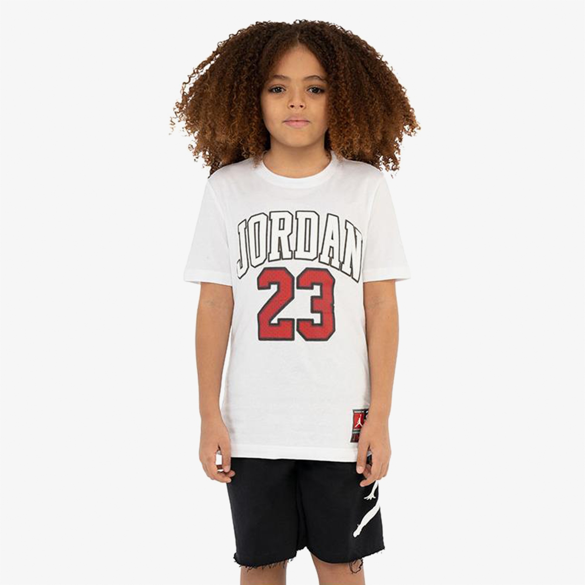 Jordan Practice Flight Çocuk Beyaz T-Shirt