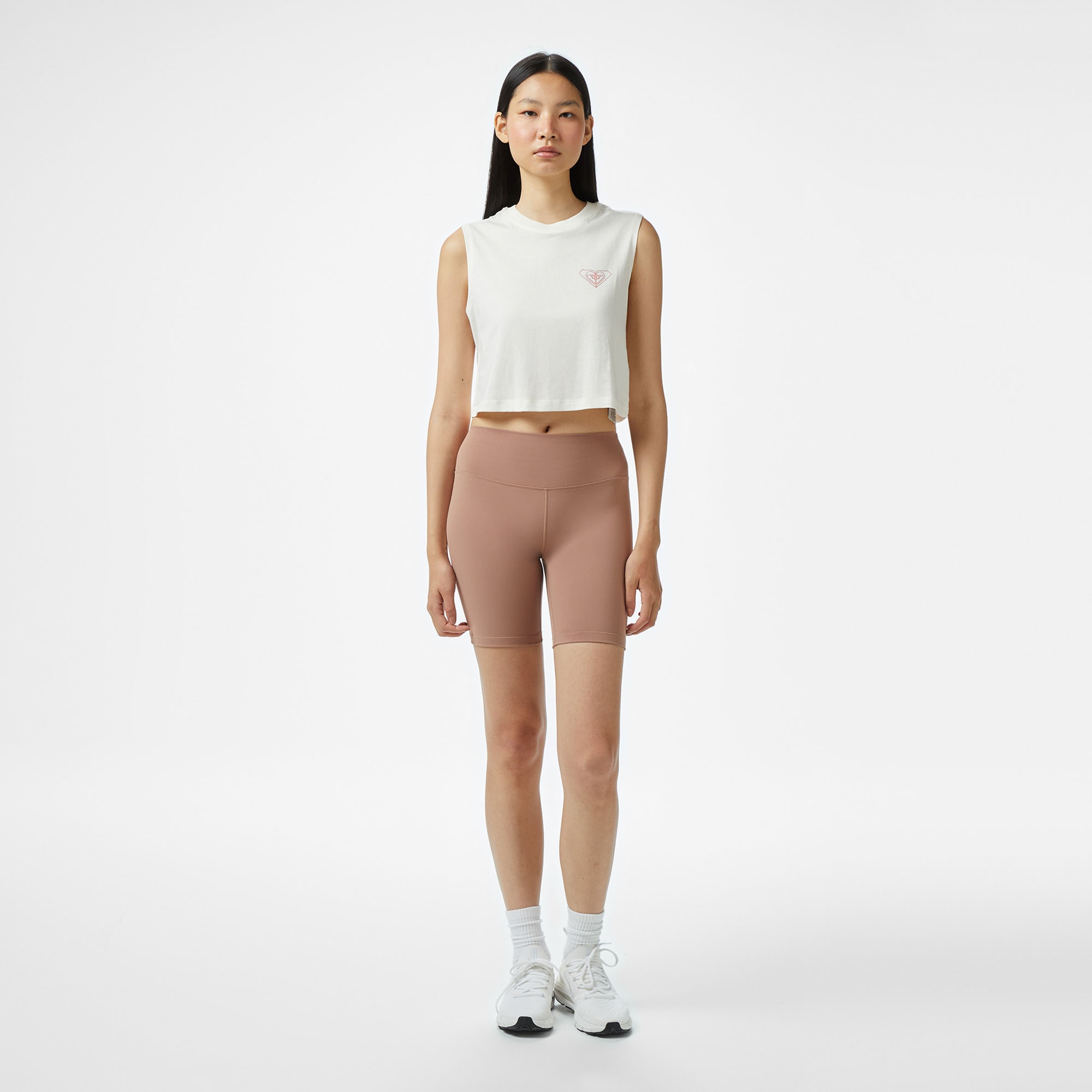 Roxy Essential Energy Boxy Kadın Beyaz Atlet