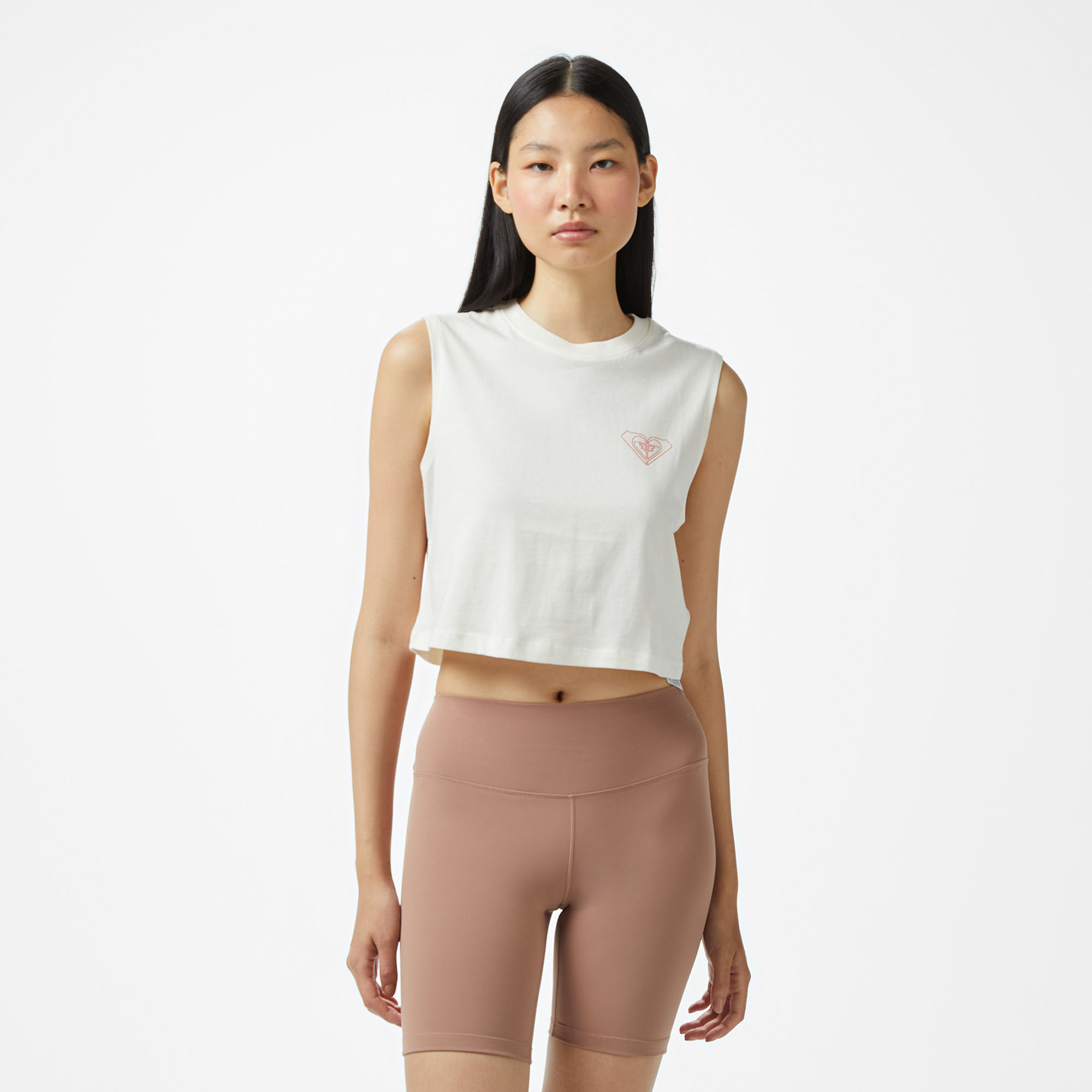  Roxy Essential Energy Boxy Kadın Beyaz Atlet