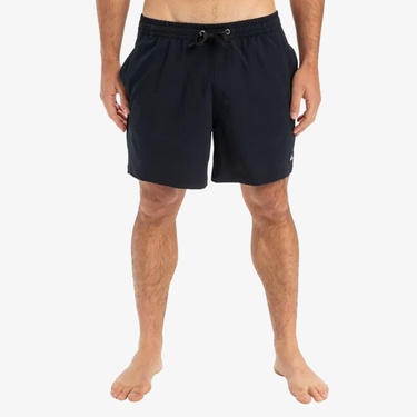 Quiksilver Surfsilk Solid Volley 16 Erkek Siyah Deniz Şortu