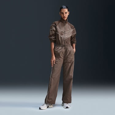  Nike Sportswear Windrunner Woven Kadın Gri Ceket