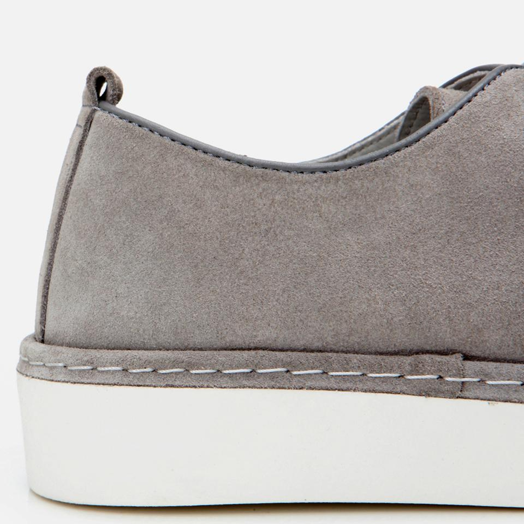 Erkek Süet Deri Gri Ultra Hafif Tabanlı Günlük Ayakkabı