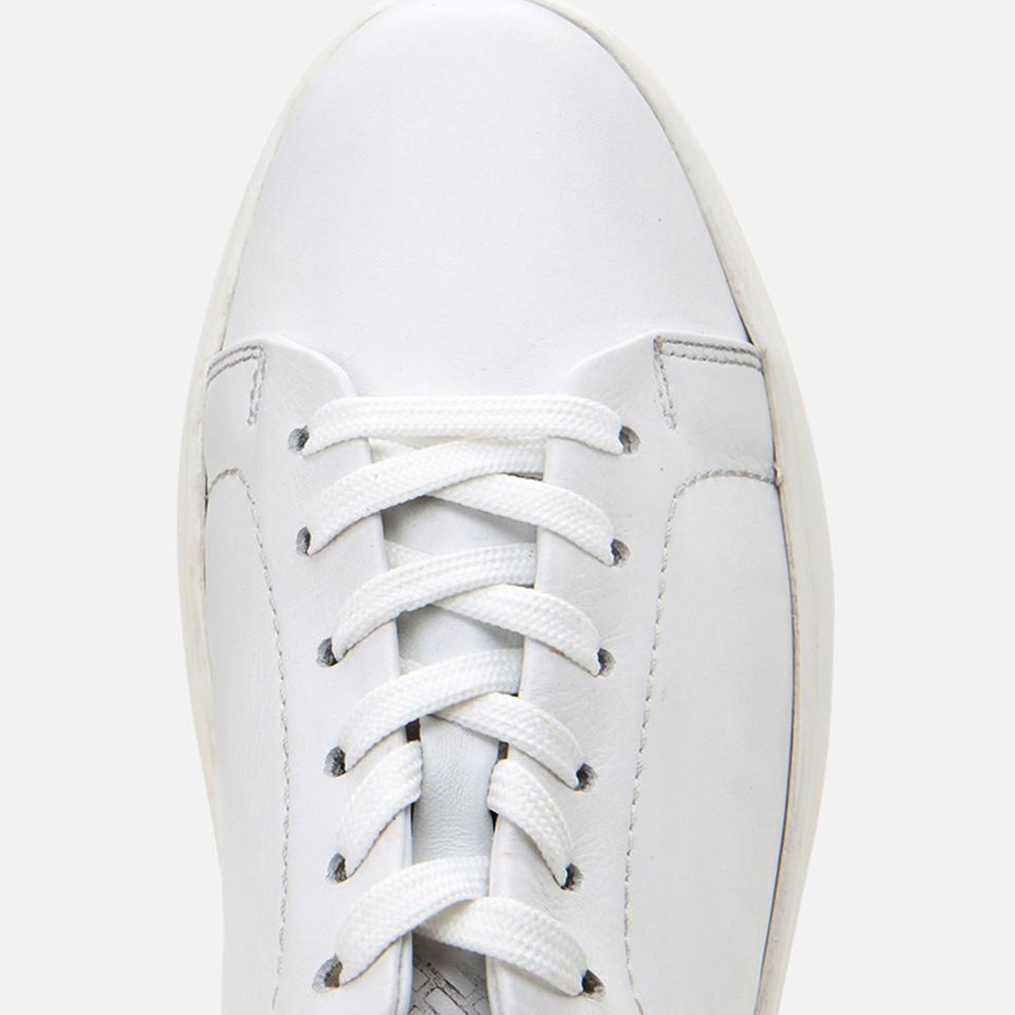 Erkek Deri Beyaz Spor Ayakkabı