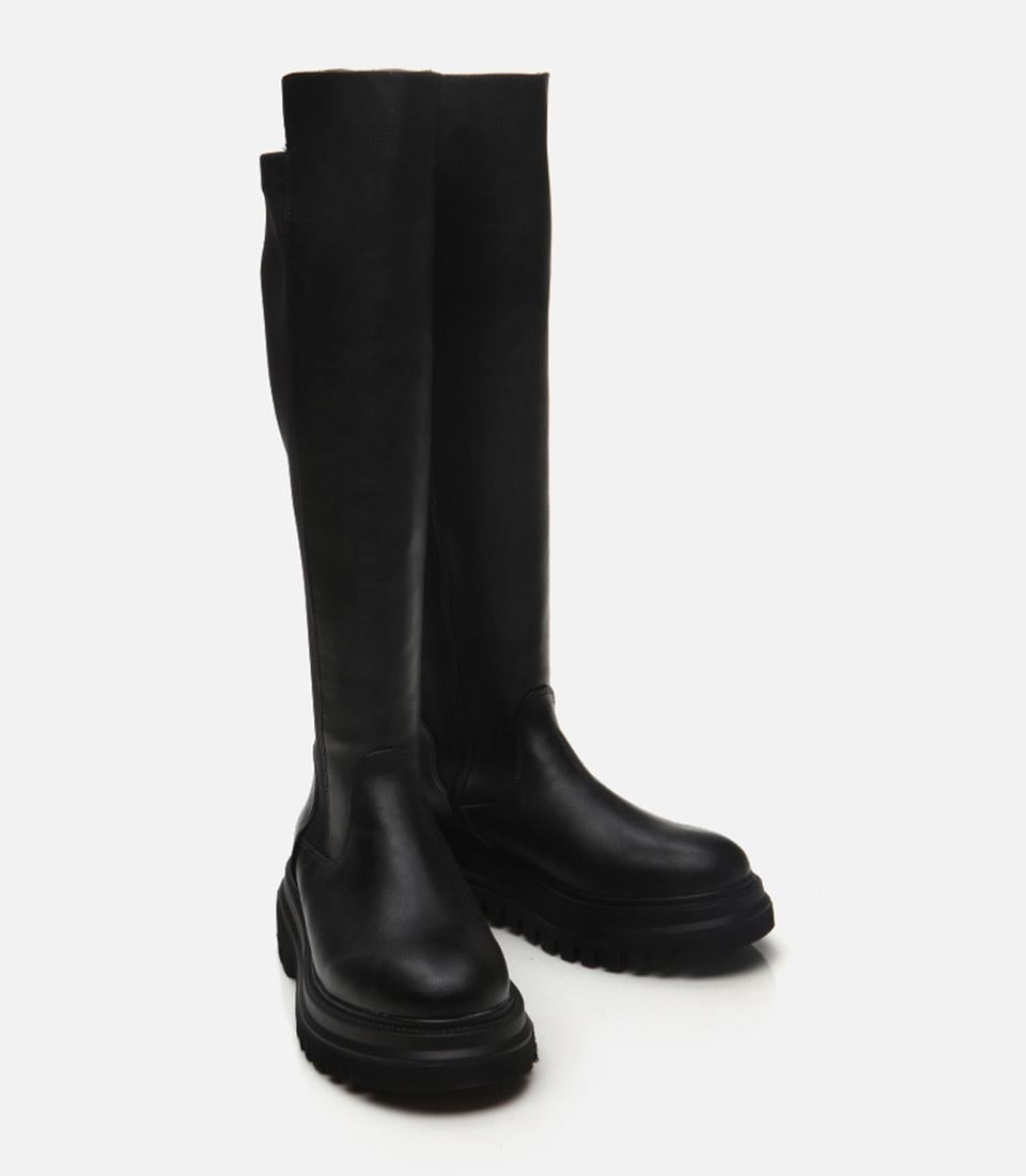 Hotiç Hotiç Kadın Siyah Yaya Steç Çizme Bot | FashFed Siyah - 4. görsel