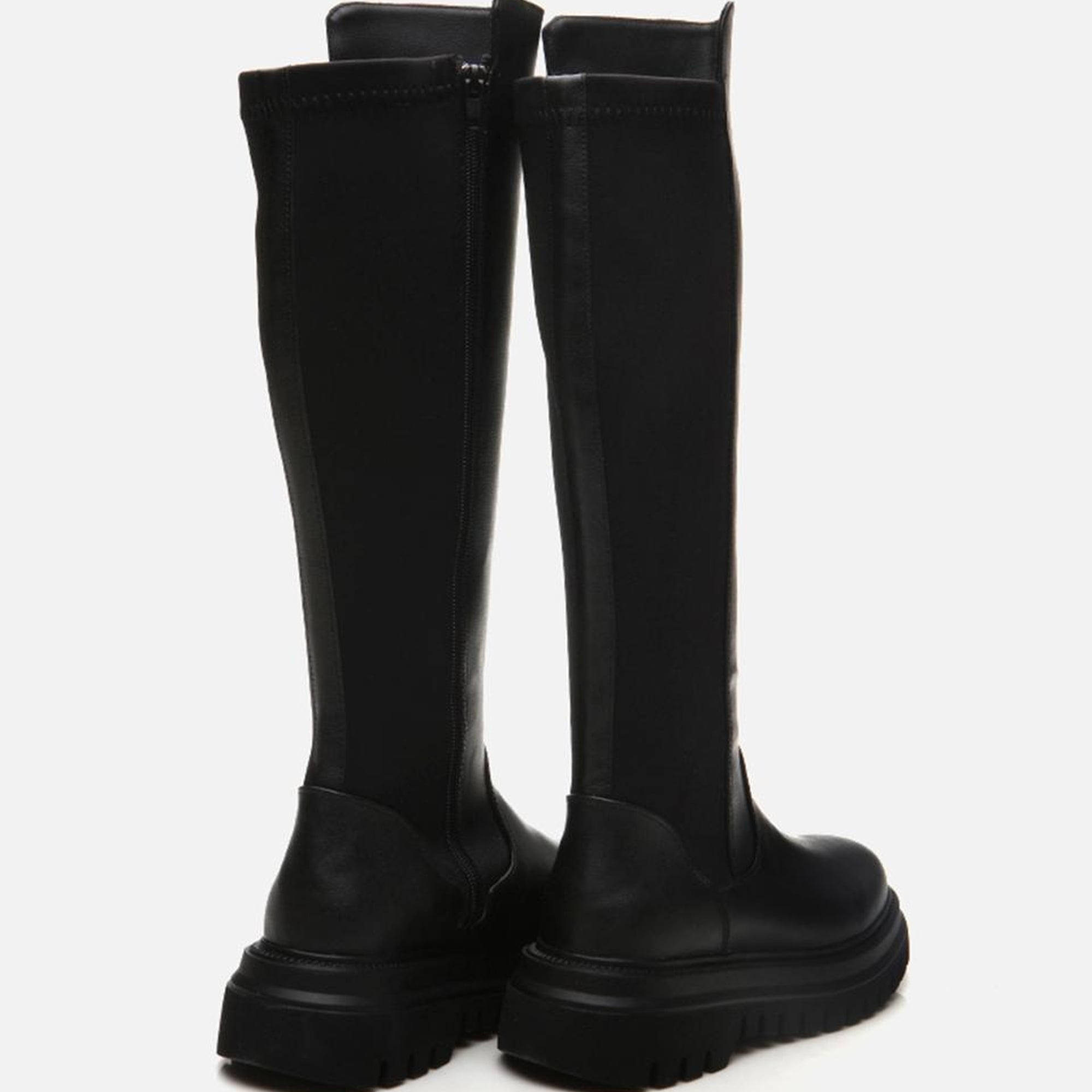 Kadın Siyah Yaya Steç Çizme