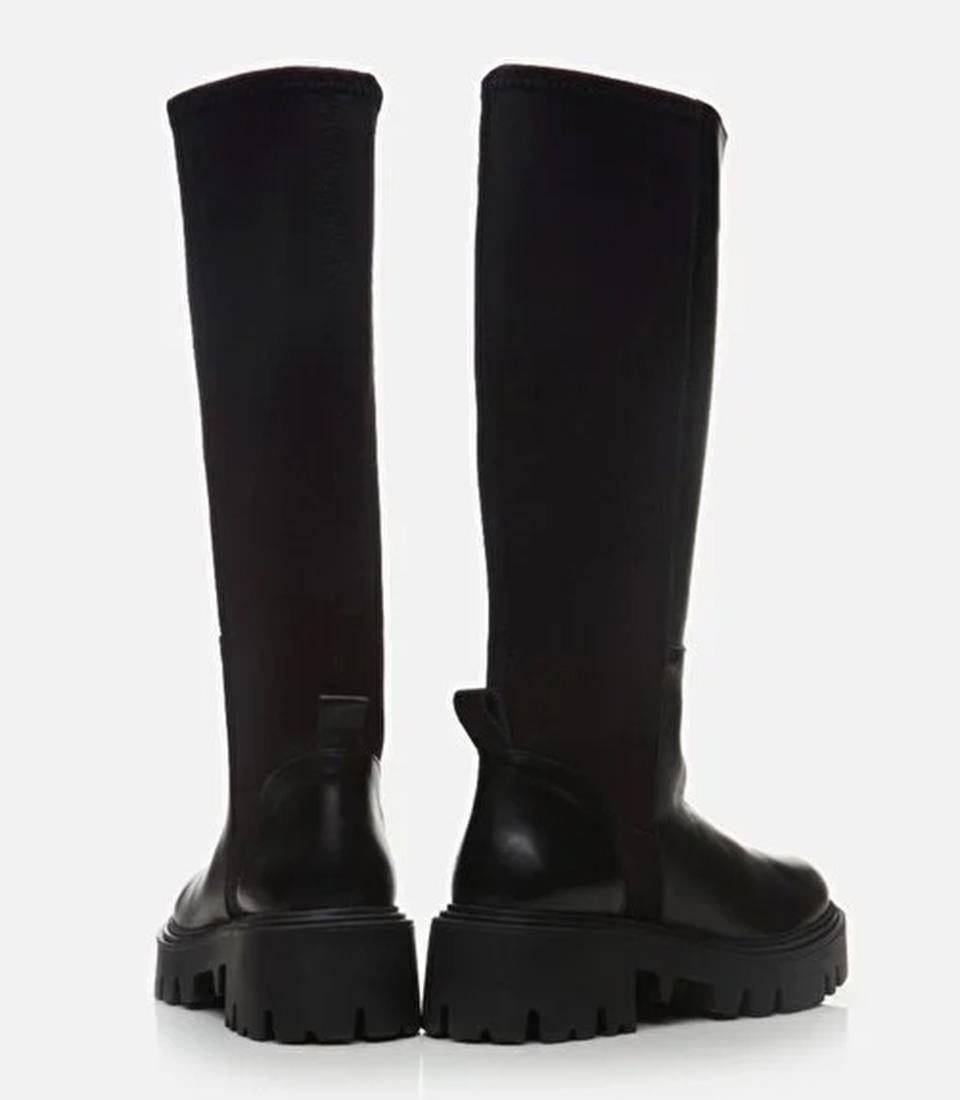 Hotiç Hotiç Kadın Deri Siyah Streç Çizme FashFed'de! Siyah - 5. görsel