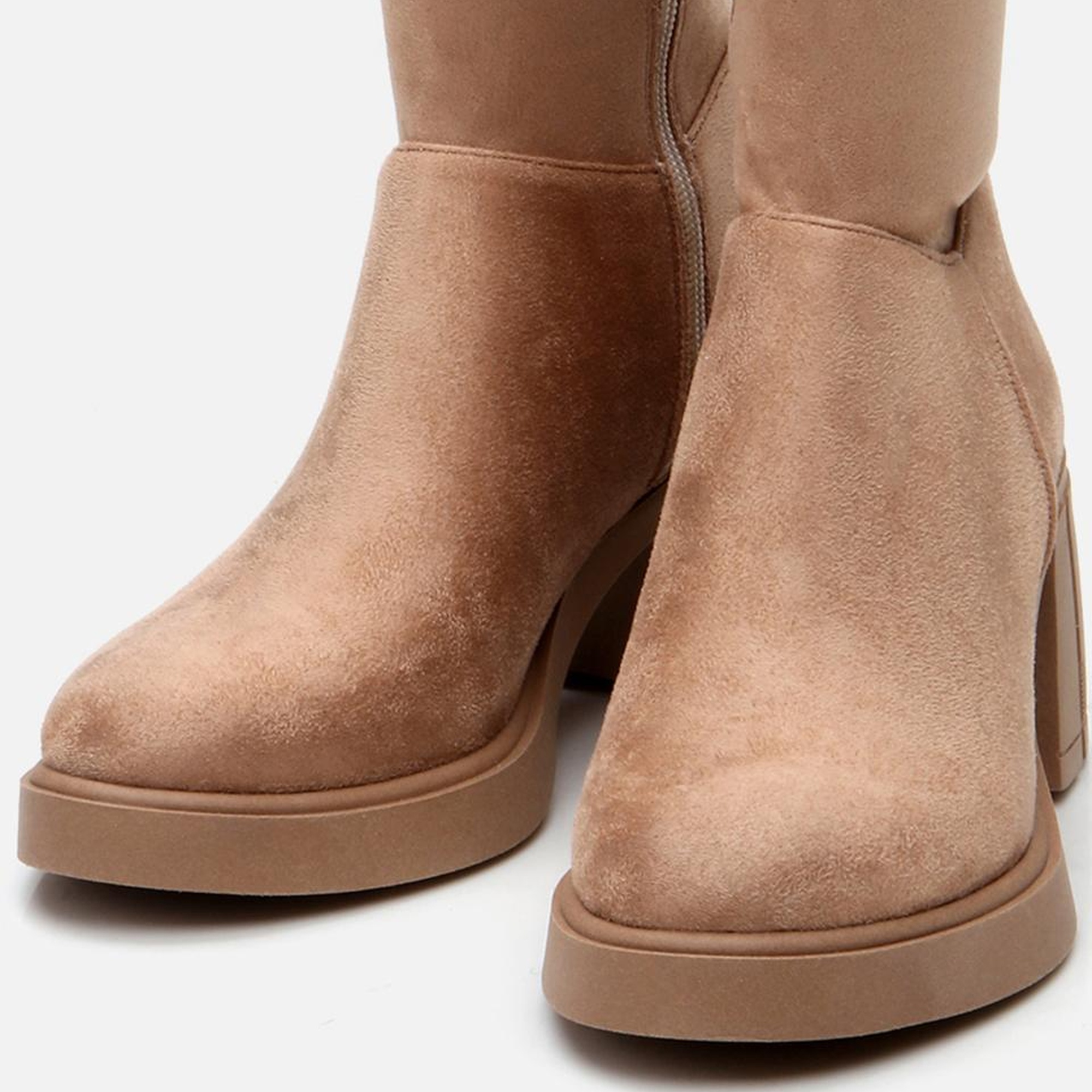 Kadın Vizon Diz Üstü Çizme