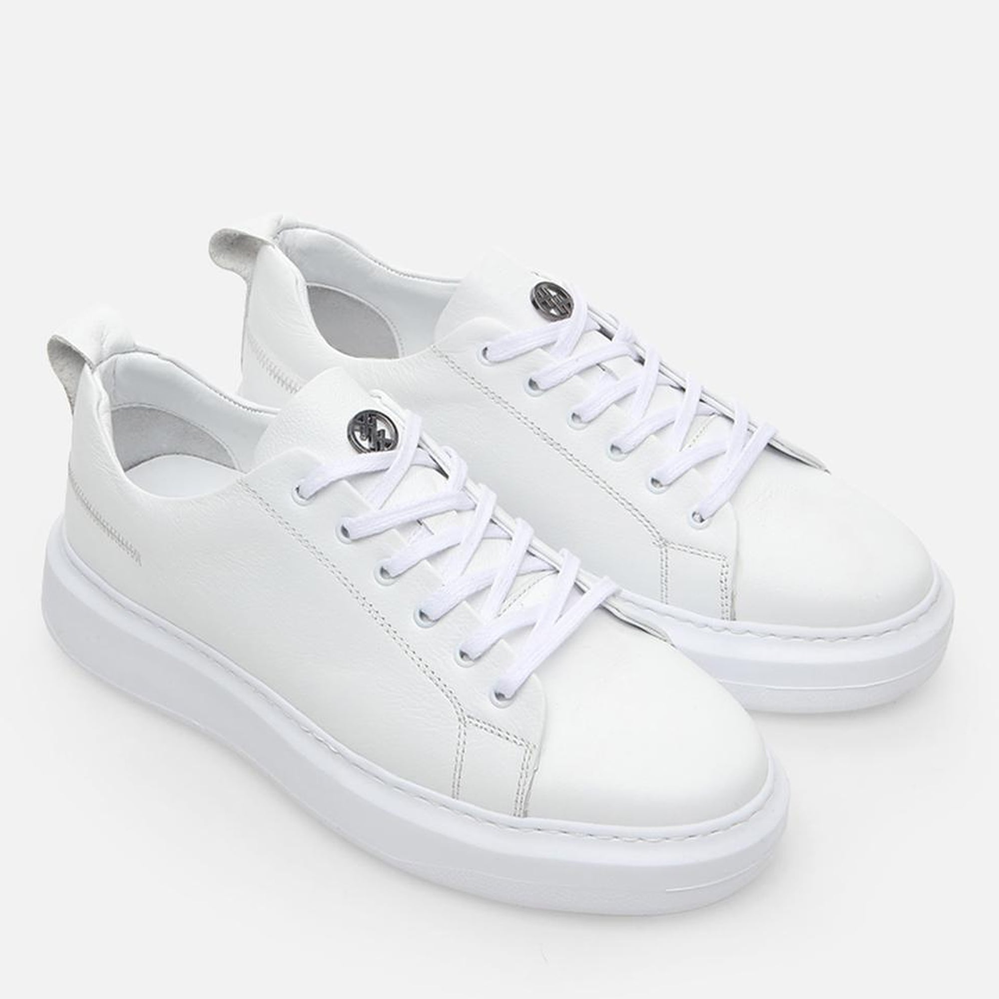 Erkek Deri Beyaz Günlük Ayakkabı