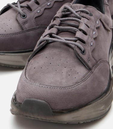  Erkek Nubuk Deri Gri Spor Ayakkabı