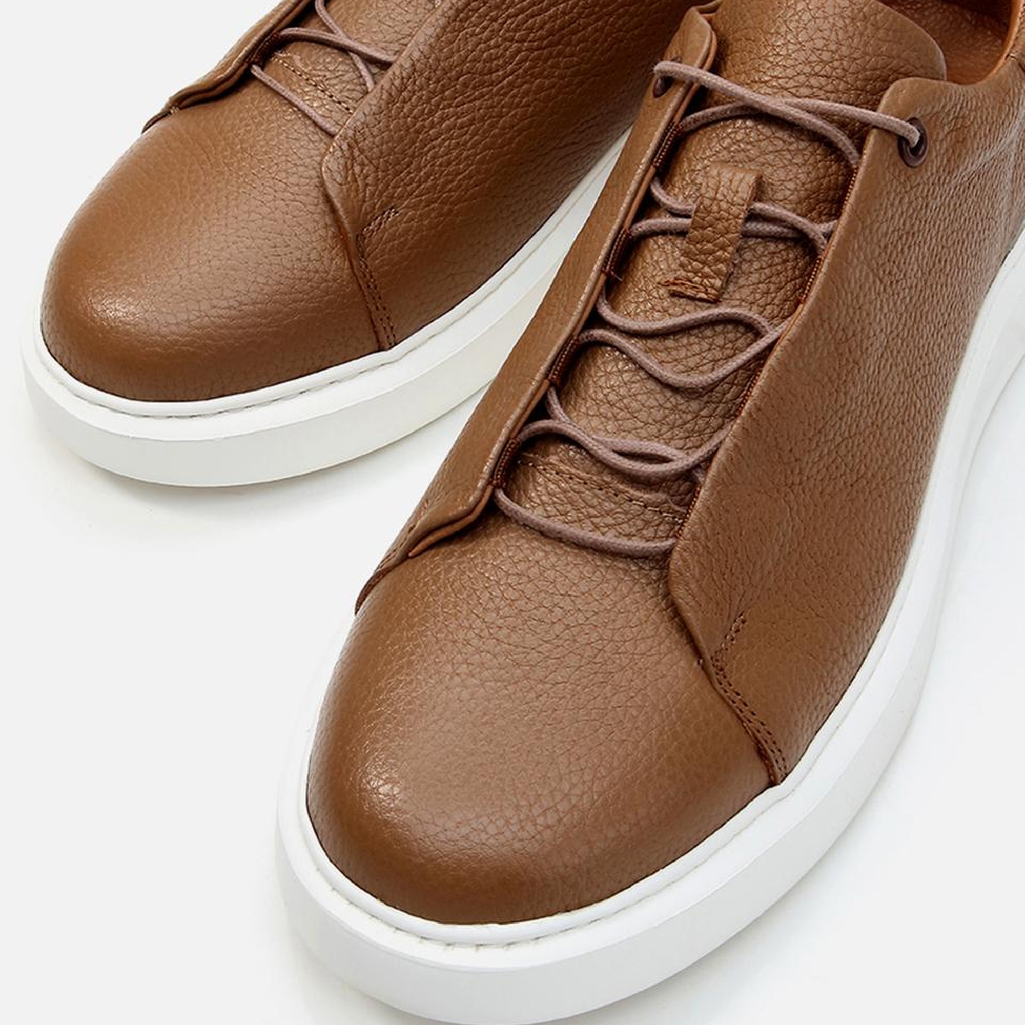 Erkek Deri Kahverengi Günlük Ayakkabı