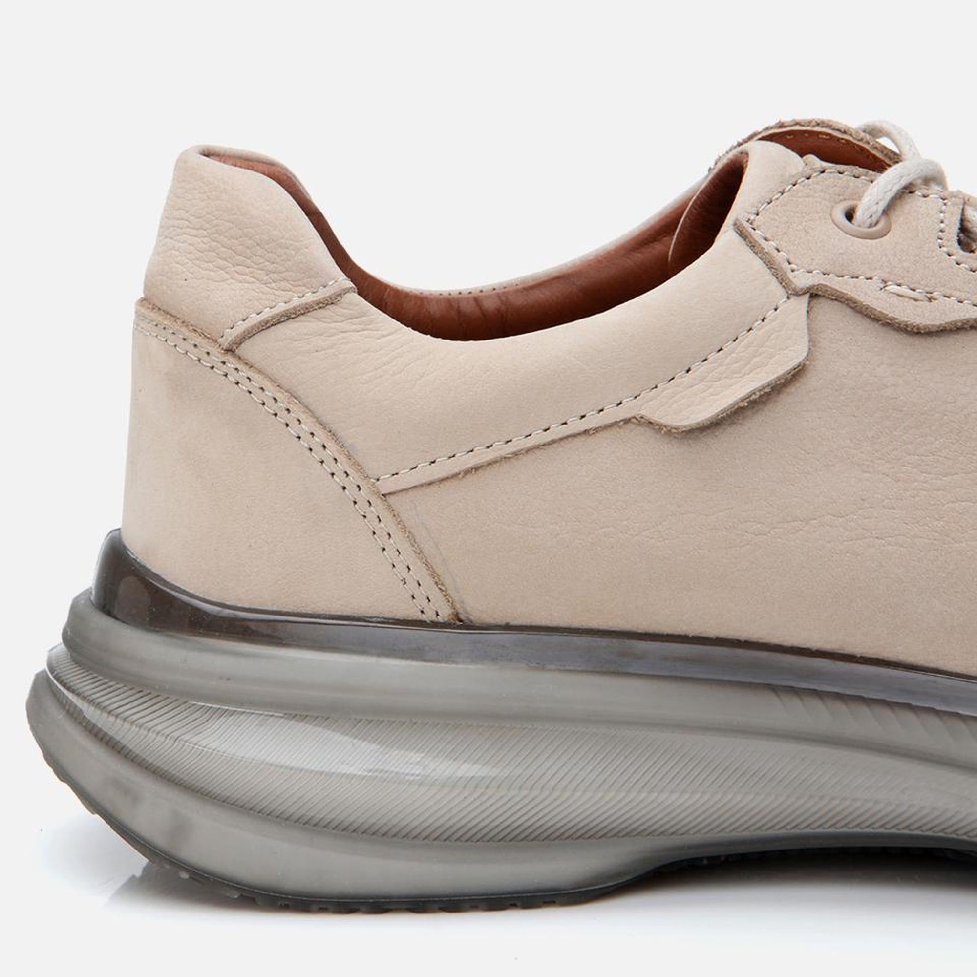 Erkek Nubuk Deri Vizon Spor Ayakkabı