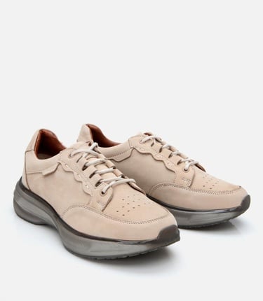  Erkek Nubuk Deri Vizon Spor Ayakkabı