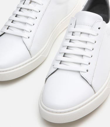  Erkek Deri Beyaz Günlük Ayakkabı